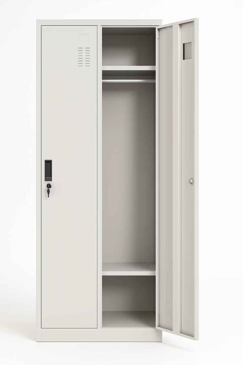 Armario Casillero Locker Metálico 2 Puertas con Llave