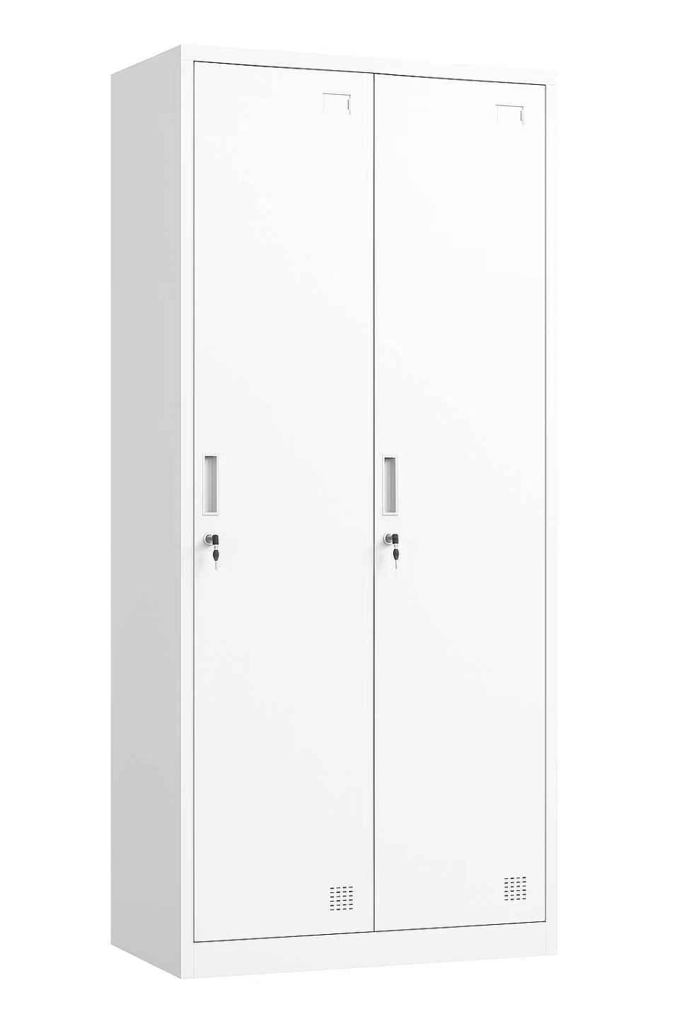 Armario Casillero Locker Metálico 2 Puertas con Llave