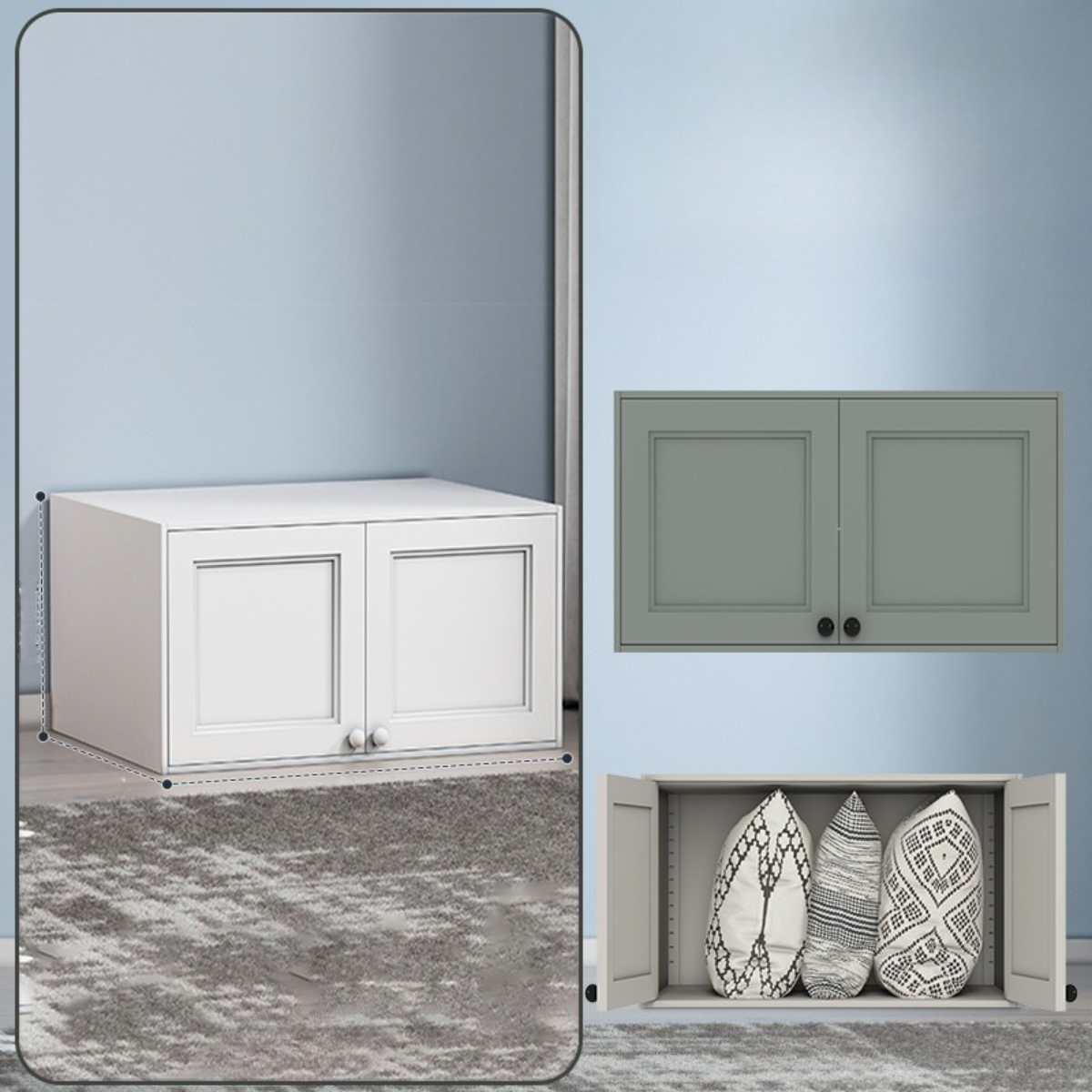 Módulo Superior / Extensión de Closet 800mm