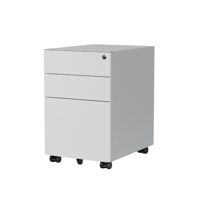 Archivero De 3 Cajones Con Llave Y Llantas - Modelo CK01