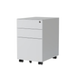 Archivero De 3 Cajones Con Llave Y Llantas - Modelo CK01
