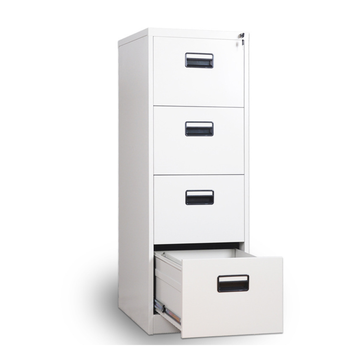 Archivero de Metal con llave para Oficina 4 Gavetas