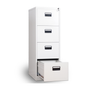 Archivero de Metal con llave para Oficina 4 Gavetas
