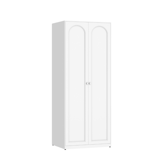 Armario Ropero Closet Metálico De 2 Puertas Con Colgador