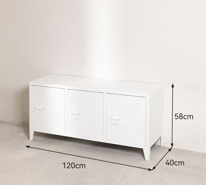 3-Section Horizontal Metal Locker/Organizer