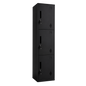 Locker Metálico de 3 Puertas Con Llave