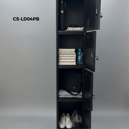 Locker Cailleros 4 Puertas Metálicos Cerradura Llave Indepen