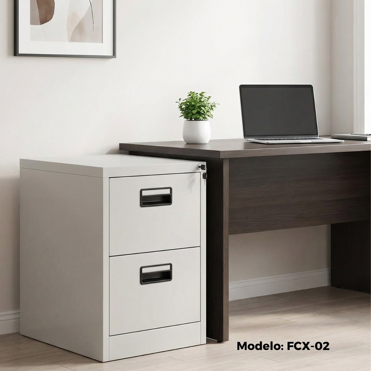 Archivero de Metal con llave  Oficina