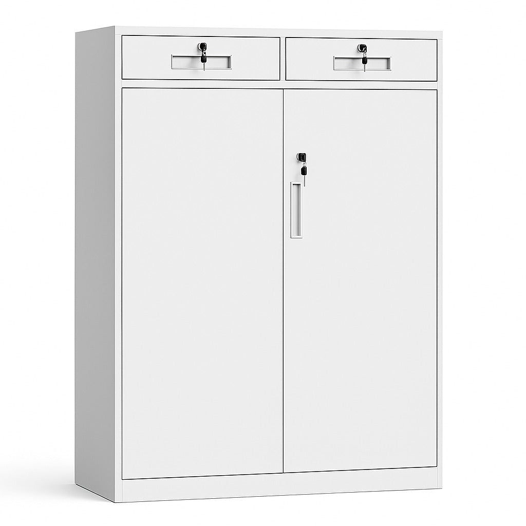 Gabinete Archivero Estante Con Puertas Y Cajones