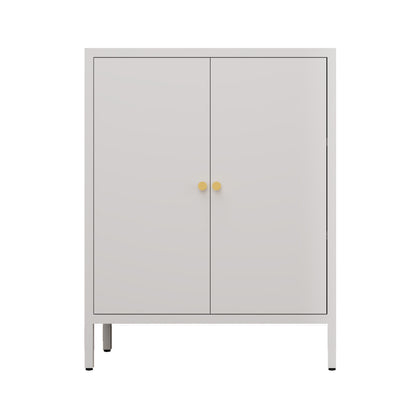 Metal filing cabinet, cupboard type