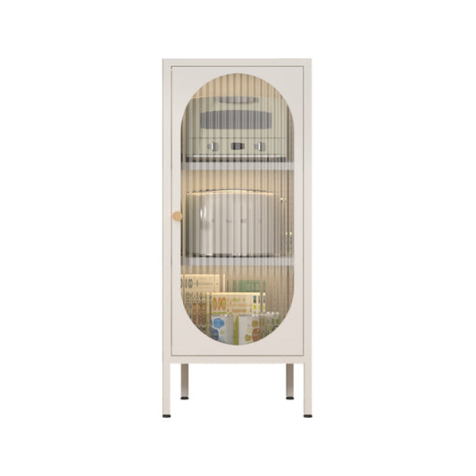 Cabinet with Transparent Cupboard-Style Door