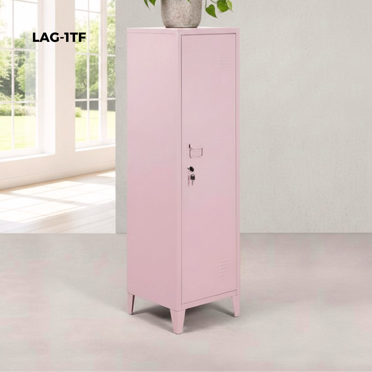 Locker metálico de 1 sección