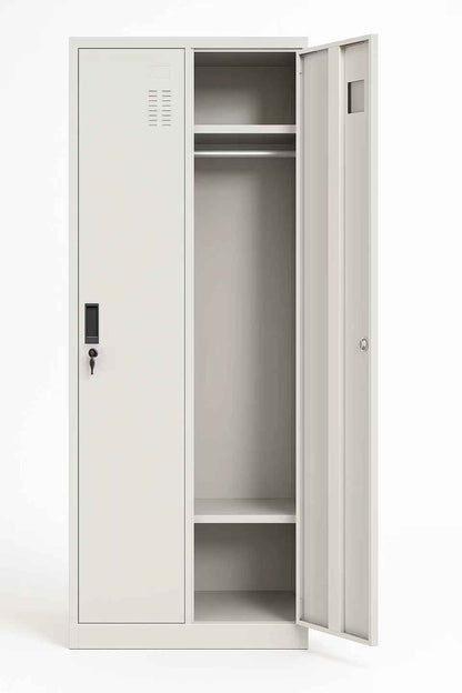 Armario Casillero Locker Metálico 2 Puertas con Llave
