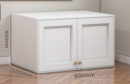 Metal Wardrobe Closet with 2 Doors, Hanging Rail, and 3 Drawers