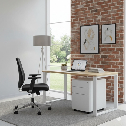Archivero De 3 Cajones Con Llave Y Llantas - Modelo CK01