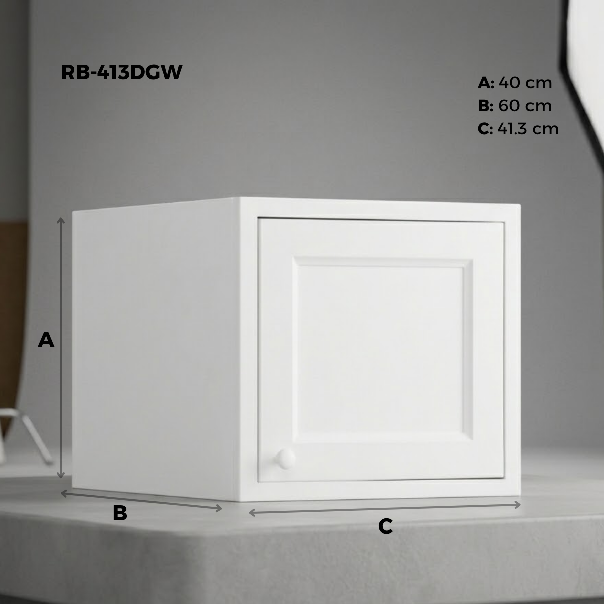 Módulo Superior / Extensión de Closet 413mm
