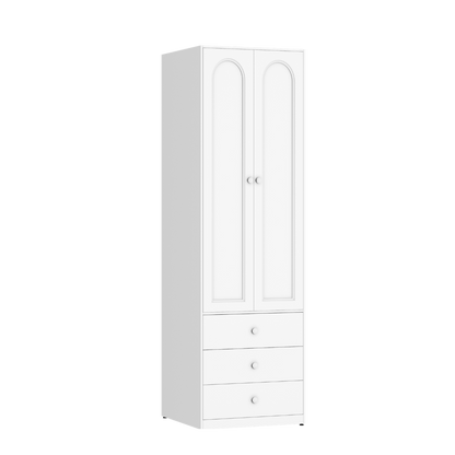 Armario Metálico de 2 Puertas y 3 Cajones – 60 cm