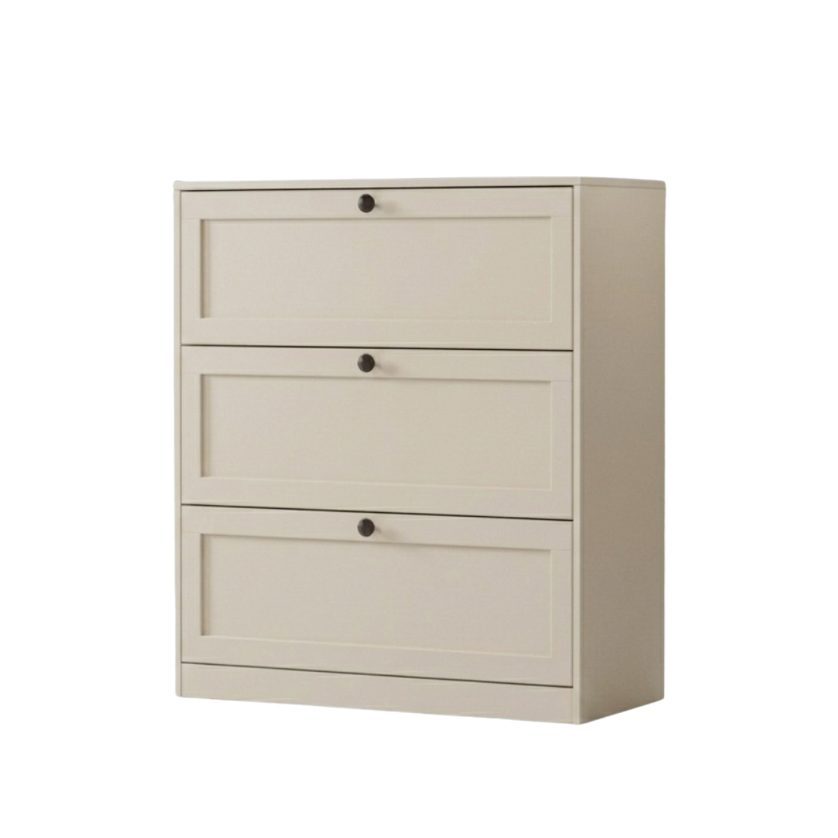 3-tier metal chest of drawers