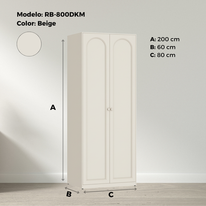 Armario Modular 2 Puertas 80cm