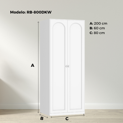 Armario Modular 2 Puertas 80cm