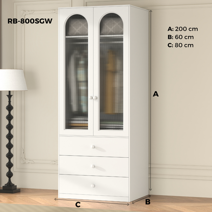 Armario Modular 2 Puertas 80cm