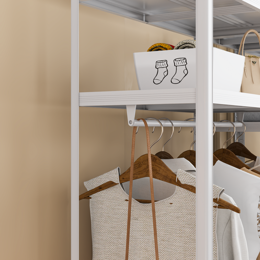 Closet Armable Ropero Armario Organizador Gran Capacidad Blanco