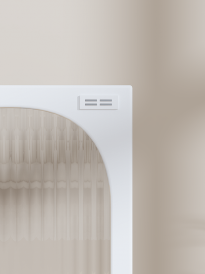 Cabinet with Transparent Cupboard-Style Door