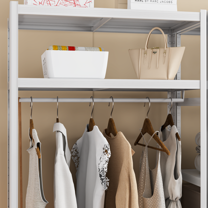 Closet Armable Ropero Armario Organizador Gran Capacidad Blanco