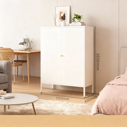 Metal filing cabinet, cupboard type