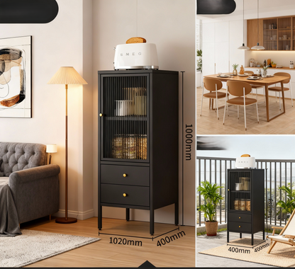 Metal cupboard cabinet with door, cupboard type