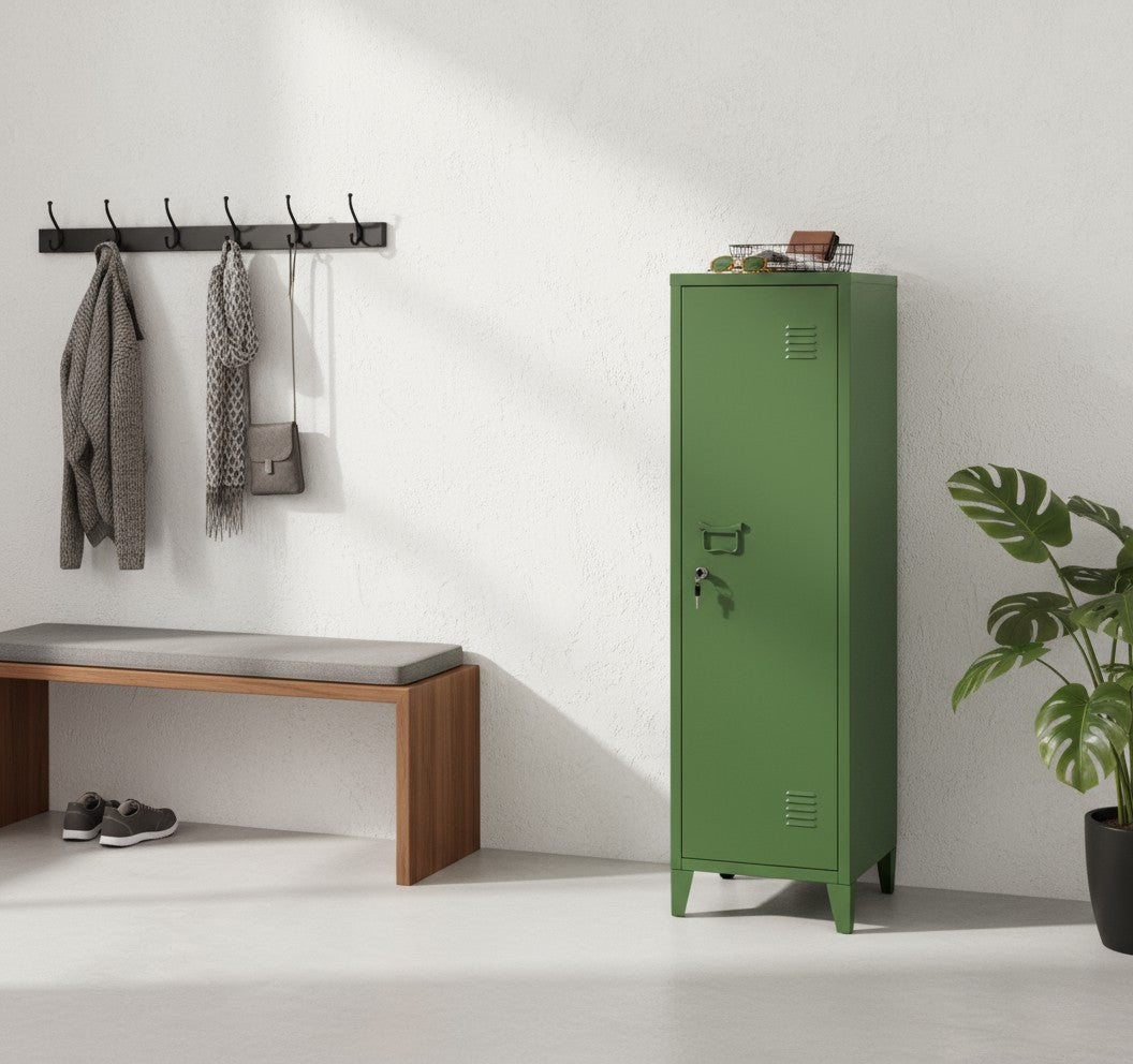 1-section metal locker