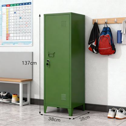 1-section metal locker